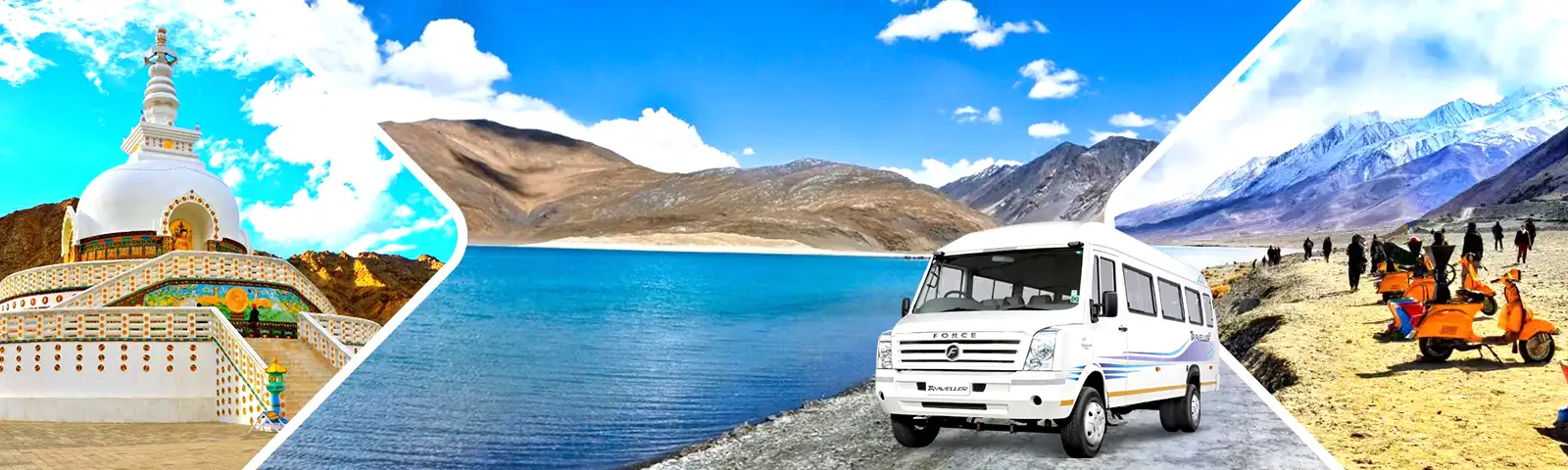 Tempo Traveller from Delhi to Ladakh