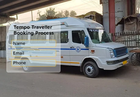 Tempo Traveller Booking Process