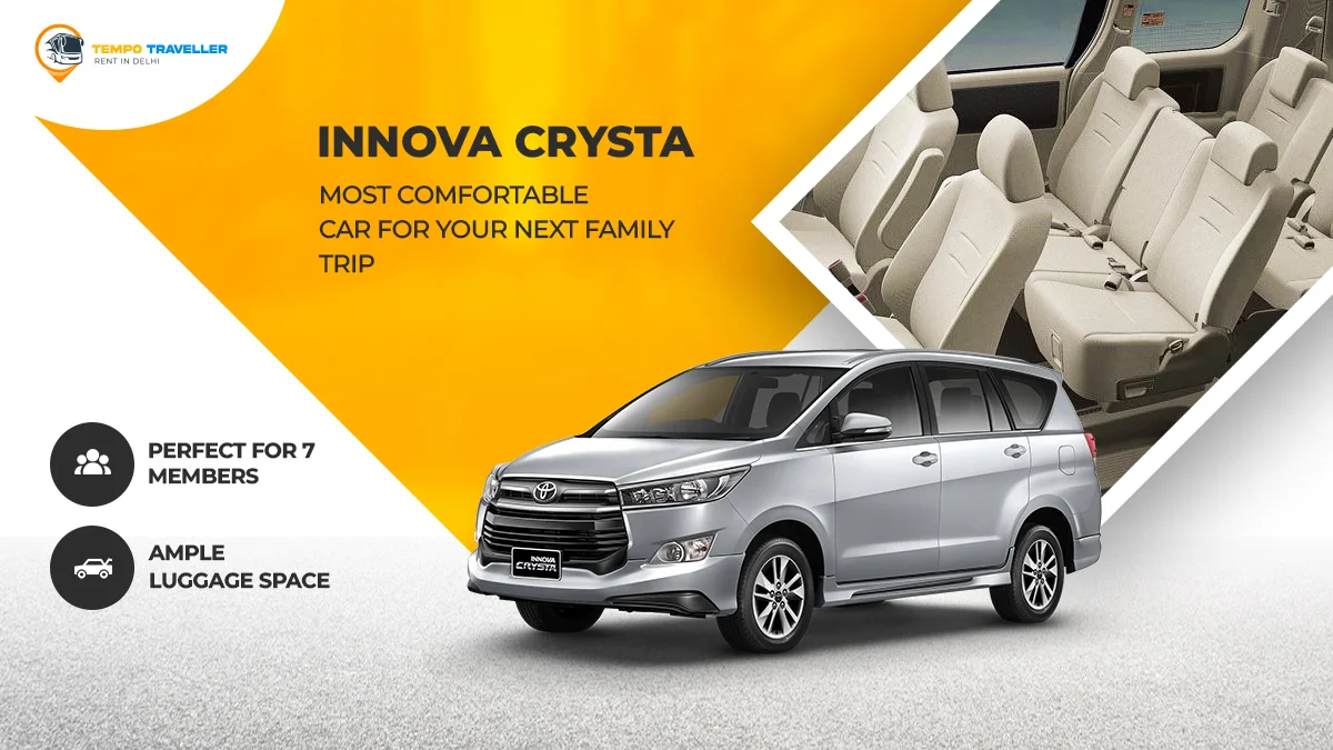 Innova Crysta on Rent