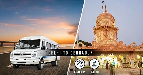 Delhi to Dehradun Distance